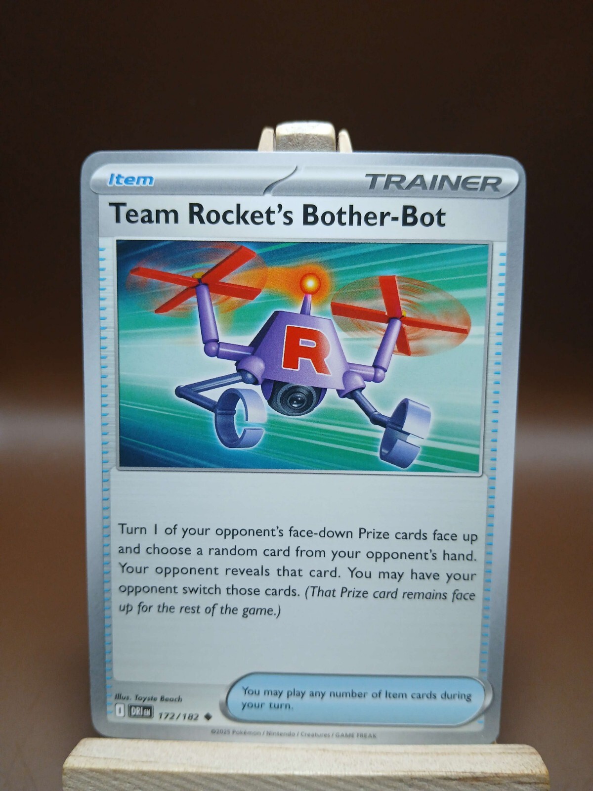 ★btgther★ NM Team Rocket's Bother Bot 172/182 Destined Rivals