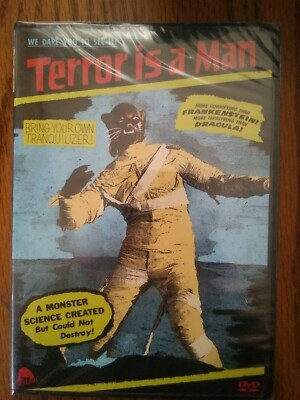 TERROR IS A MAN HEMISPHERE SEVERIN UNCUT *Region 1* BRAND NEW 