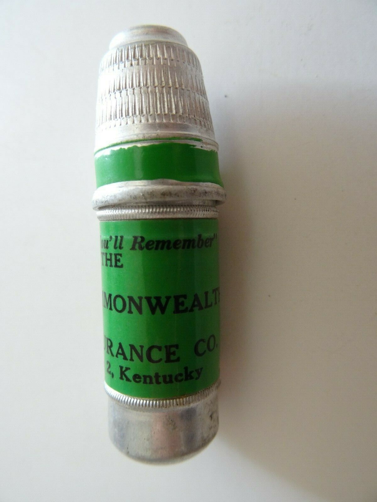 VINTAGE ALUMINUM COMMONWEALTH LIFE INS. SEWING KIT