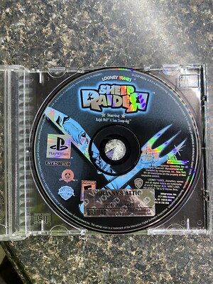 Looney Tunes Sheep Raider Sony PlayStation 1 PS1, Tested, DISC & BACK ART ONLY