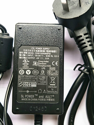 1pcs New AC Adapter Power Charger For Tektronix P5200 CENB1020A0900F02 9V 2A