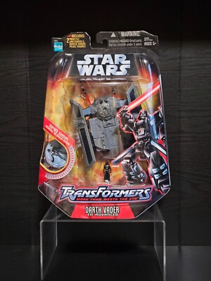 STAR WARS TRANSFORMERS DARTH VADER TIE ADVANCED SEALED