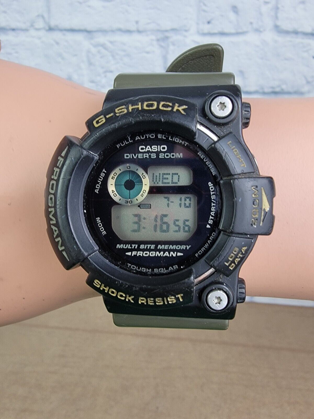Casio G-Shock GW-200TC Frogman GW200 Tough Solar Digital Casio G-Shock GW-200TC Frogman GW200 Tough Solar Digital