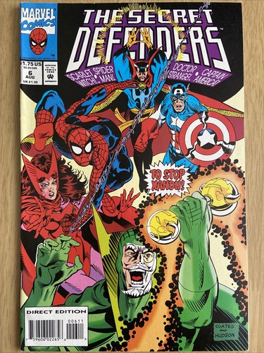 アメコミ THE SECRET DEFENDERS #1 Secret Defenders #1 (1993) Marvel Comics | eBay