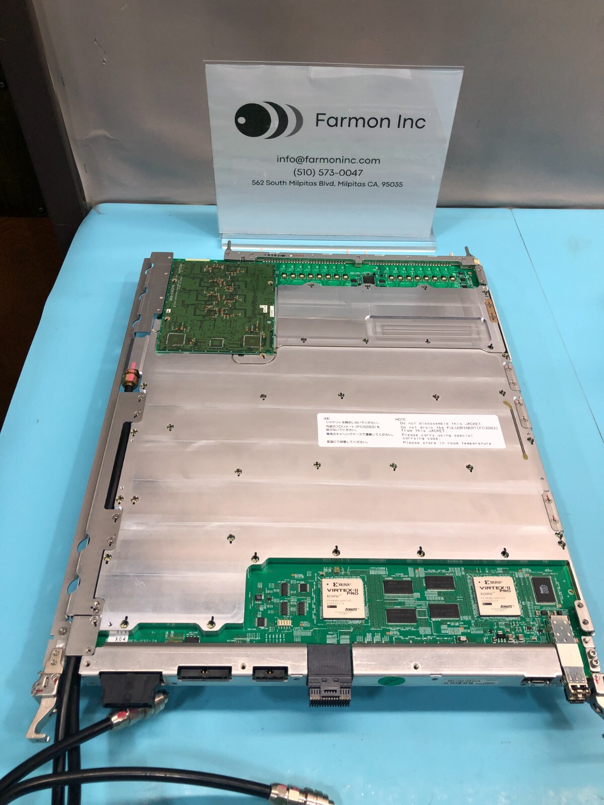 Advantest BES-032124 Liquid Cooled Processor Card, PCB, BES-032124X04, 189757