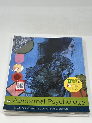 Abnormal Psychology by Jonathan S. Comer and Ronald J. Comer (2017, Looseleaf)