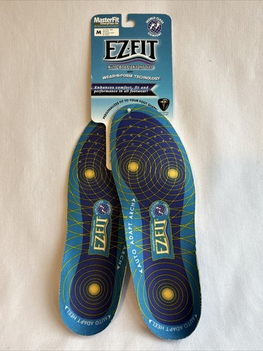 MasterFit EZ Fit Insoles Medium Never Worn Mens 6 - 7 Womens 7 - 8 US