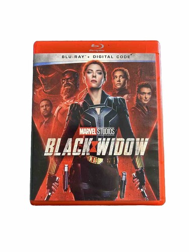 Black Widow (Blu-ray, 2021, Marvel) Scarlett Johansson