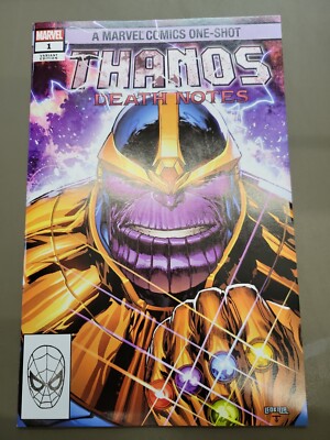 Thanos Death Notes #1 Ledkilla Trade Variant - ComicTom101 MMC Exclusive NM
