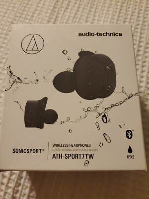 Audio-technica sonicsport wireless earbuds bluetooth