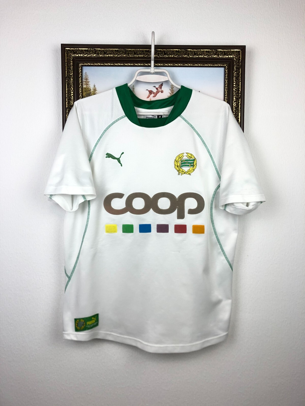 Hammarby Away football shirt 2001 Soccer Jersey Puma Mens