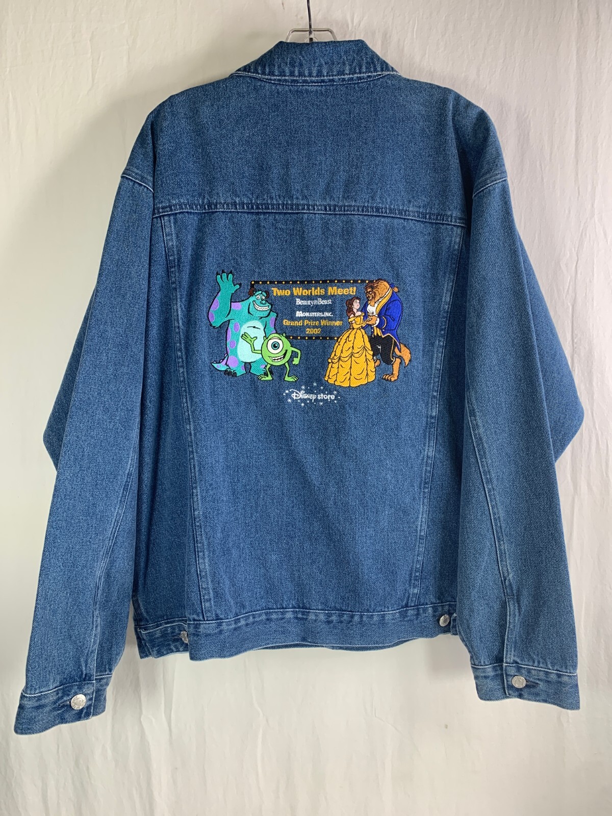 Disney Store Two Worlds Meet Grand Prize Denim Jacket