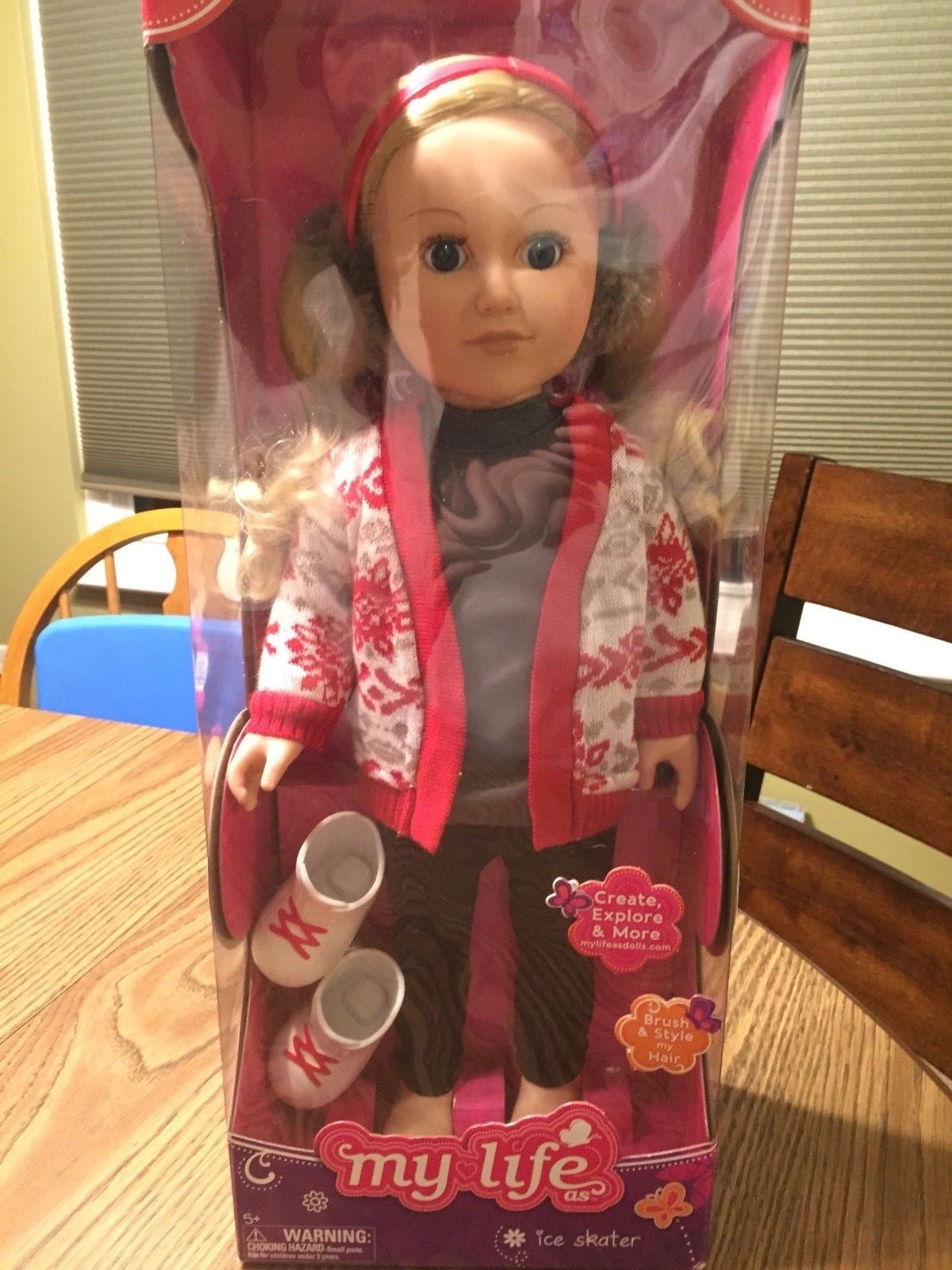 my life ice skater doll