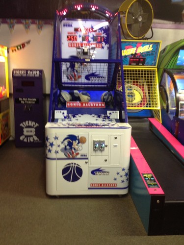 Sonic Baskitball redemption Game