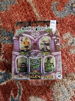  Creepy Freaks The Gross-Out 3D Trading Game DVD Included Wizkid 2003