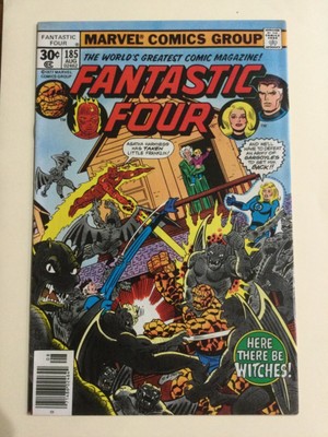 Fantastic Four #185 1st Appearance Nicholas Scratch VF Agatha All Along MCU