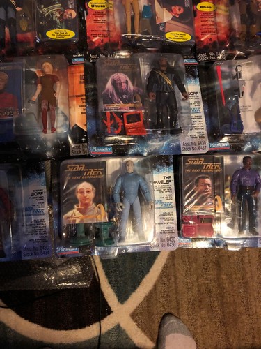 28 Different Factory Sealed Star Trek Figurines Free Shipping