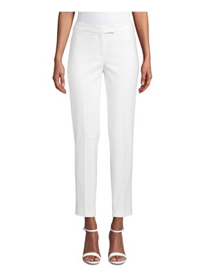 

ANNE KLEIN Женские белые узкие брюки, Белый, 10759188