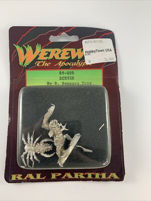 Werewolf: The Apocalypse Scryer Mini 69-026 OOP NIB Sealed in blister pk