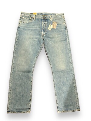 Levi s 501 Jeans Rare White Oak Cone Denim Straight Leg Made In USA 38 40 42