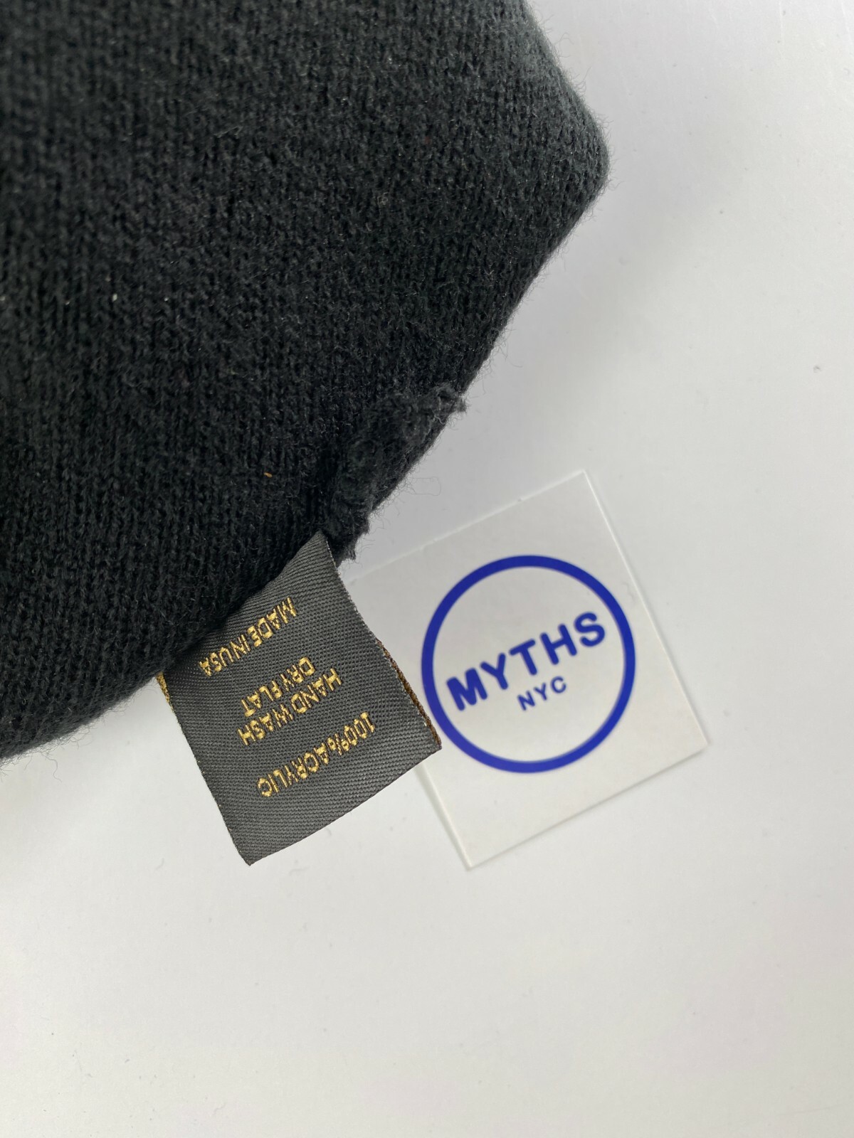 OVO Owl Black Beanie Acrylic 