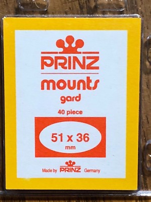 PRINZ STAMP MOUNTS 51/36 - DUCKS, EXPRESS MAIL
