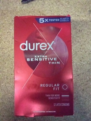 Durex Male Condom - 12 Count