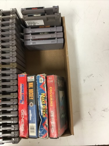 Nintendo NES / SNES / Genesis -  YOU PICK / CHOOSE Game Lot OEM Cart Only