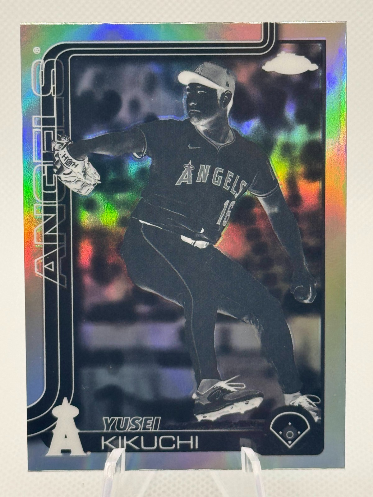 2025 Topps Chrome Update Series - Yusei Kikuchi #USC59 Negative Refractor