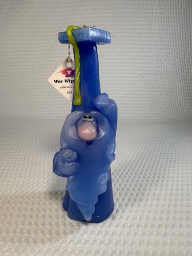 Northern Lights Wee Wizard Handmade Collector’s Candle Grad Series Artist Signed