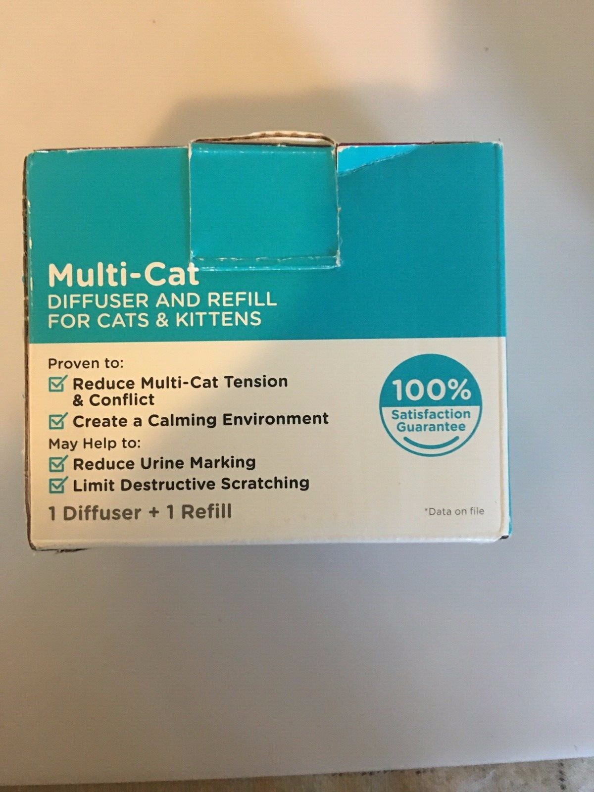 Comfort Zone MULTI-CAT Diffuser Refill for Cats & Kittens 1.62 Fl Oz