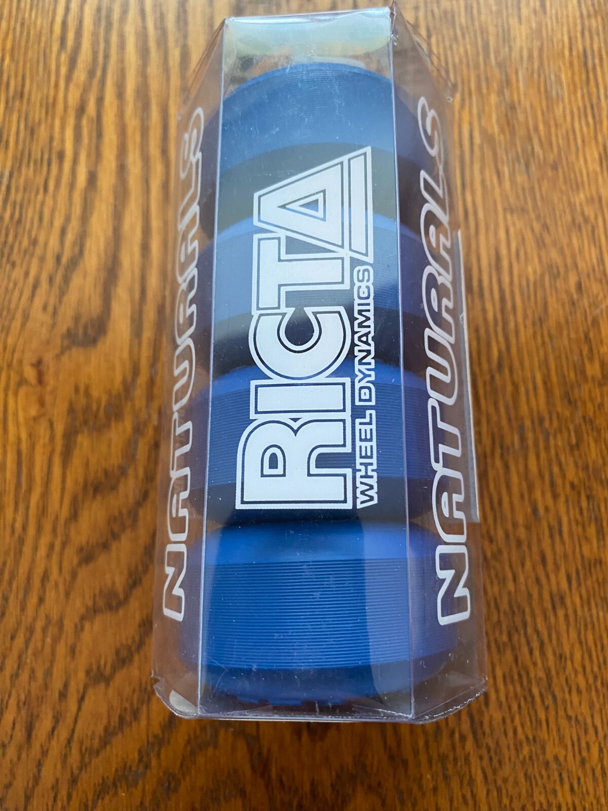 スケートボード RICTA WHEEL DYNAMICS NATURALS Ricta Naturals Mixup Skateboard Wheels 52mm Blue Set of 4