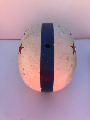 Vintage Bart Starr Endorsed McGregor Football USA Helmet Size S Small E688G