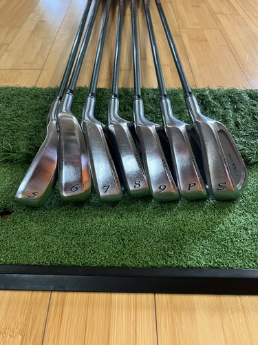 PRGR CT-507 M-30 SWEEP 7PC 5 6 7 8 9 PW SW IRONS Ladies L