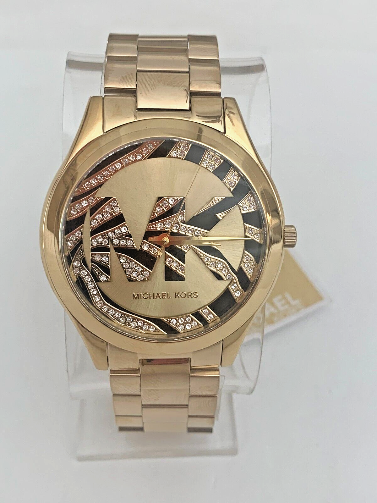 Brand New Michael Kors MK4561 Classic Gold Tone Women's