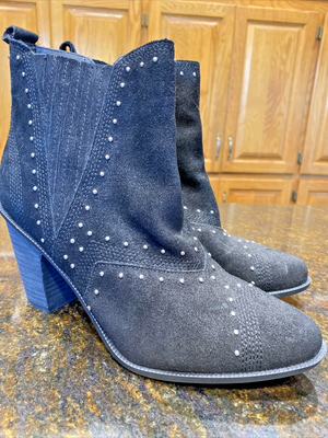 Fergalicious clearance black booties