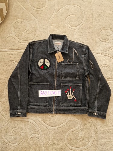 Stussy Patta Zip Work Denim Jacket XL Brand New In Hand