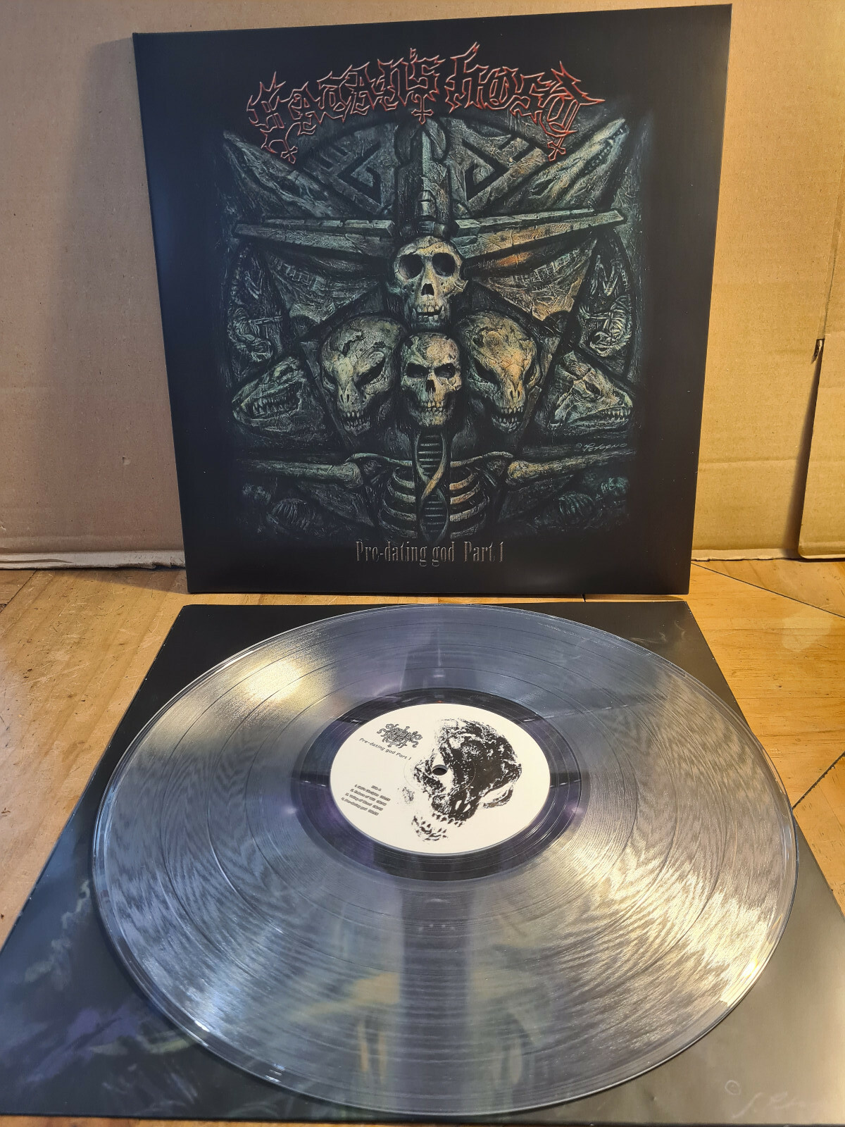 Satan's Host - Pre-dating Got Part 1 LP Neu ungespielt Coloured Vinyl