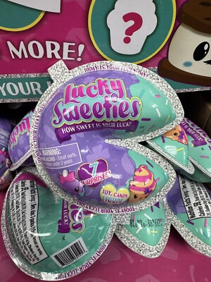 Lot Lucky Sweeties Fortune Cookies Toy, 10 Pieces, New BBD 10/30/24  FS