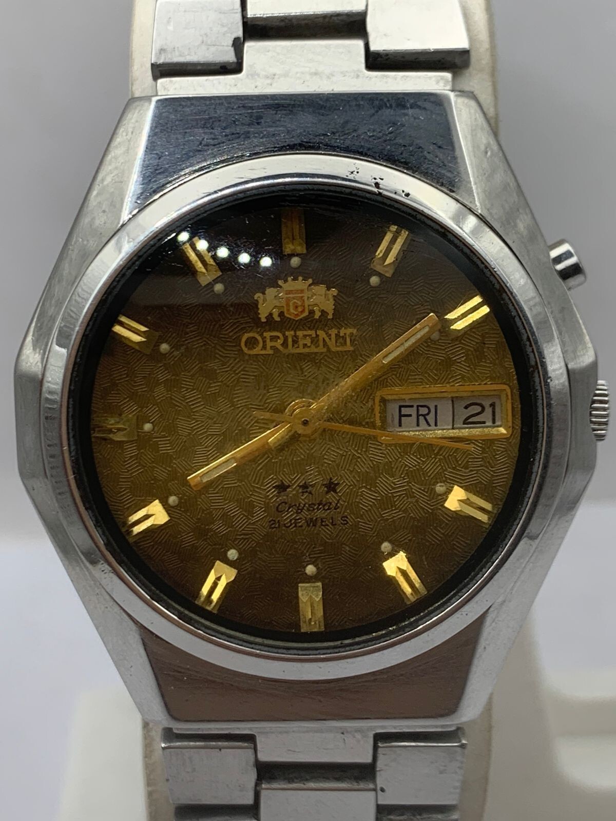 オリエントORIENT GM 25 JEWELS VINTAGE ORIENT GM AUTOMATIC 25 JEWELS