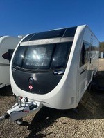 SWIFT ACE DIPLOMAT, 2023 MODEL, 4 BERTH, FIXED TRANSVERSE ISLAND BED!!!