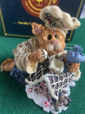Boyds Collection Chef Stickypaws and Gingersnap... Roof Repair #371019