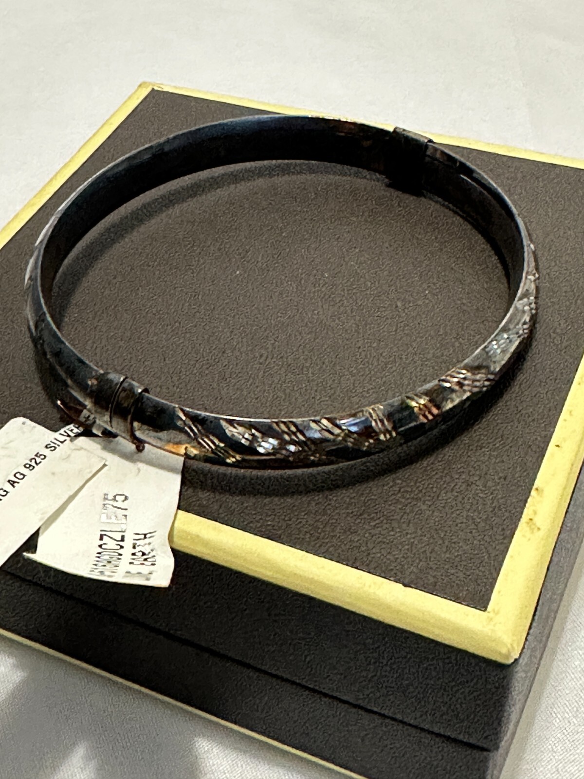 SILVER925 WIDE DESIGN BRACELET/シルバー/バングル SILVER925 NATIVE DESIGN WIDE BRACELET/シルバー/バングル