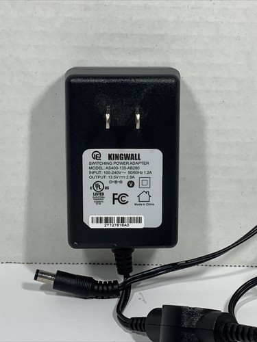KINGWALL AS400-135-AB280 switching power supply 13.5V 2.8A Original Adapter