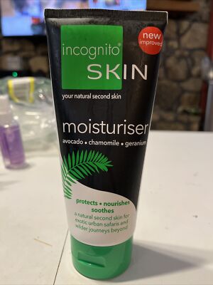 Incognito Skin Moisturizer 200ml  New Sealed 