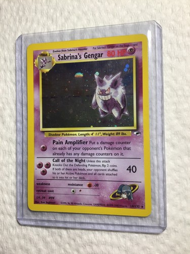 Sabrina's Gengar 29/132ポケモンカード Sabrina's Gengar 29/132 - Gym Challenge Unlimited - Game Nerdz