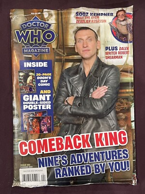 Doctor Who Magazine Issue 592 Summer 2023 Comeback King New In Package