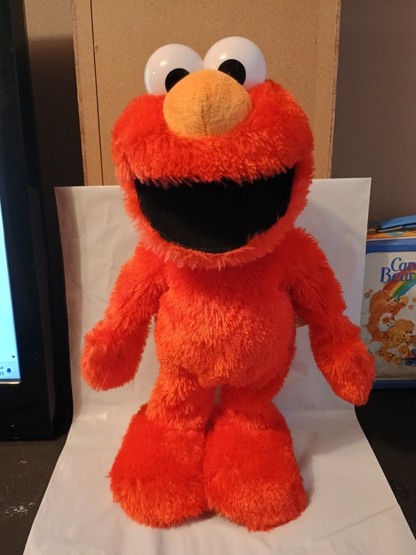 ELMO SLIDE Electronic SESAME STREET Dancing Plush Toy Doll Work’s