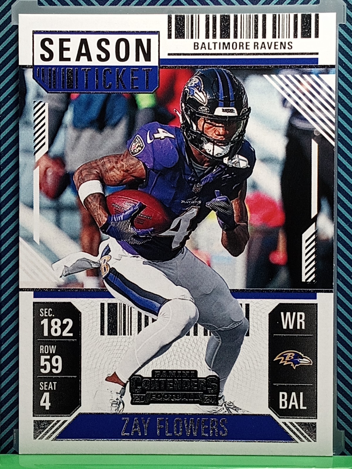 2024 Contenders Zay Flowers card | eBay