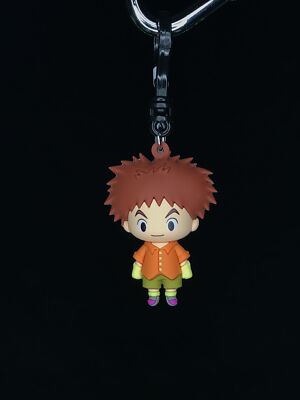 Monogram Figural 3D Digimon Series 2 Izzy Bag Clip Keychain